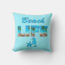 Search for beach words pillows Tropical