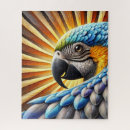 Search for parrots puzzles Tropical