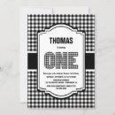 Search for black and white buffalo plaid invitations Flannel