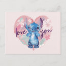 Search for lilo and stitch postcards Happy valentine's day