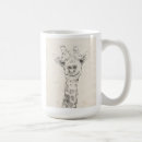 Recherche de dessin girafe tasses Animal