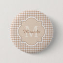 Search for brown monogram buttons Stylish