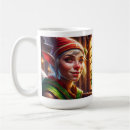 Recherche de elfes tasses Rouge et vert