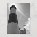 Search for new york lighthouses postcards Black and white
