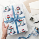 Search for frosty wrapping paper Holiday season