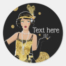 Search for 1920s flapper stickers Gatsby