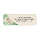 Search for tropical leaves return address labels Rainforest