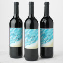 Search for light blue wine labels Beach