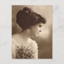 Search for worn postcards Woman