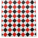 Search for black white and red shower curtains Pattern