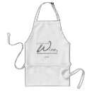 Search for funny wine quote aprons Kitchen