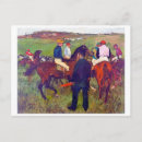 Recherche de jockeys cartes postales Pur