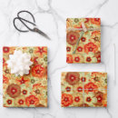 Search for groovy wrapping paper 70's
