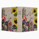 Search for antique binders Burlap