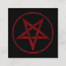 Search for satan business cards Pentagram