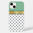 Search for mint green polka dots iphone cases Stylish