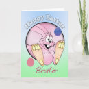 Search for happy brother easter cards Bunny