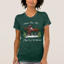 Recherche de cheval à noël tshirts Pour elle