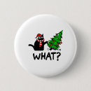 Search for unique cat buttons Xmas tree