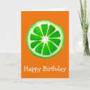 Search for lime birthday cards Citrus