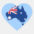 Search for map of australia stickers Flag