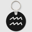 Search for aquarius symbol keychains Astrology