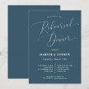 Search for stylish rehearsal dinner invitations Calligraphy