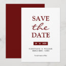 Recherche de burgundy save the dates Budget