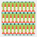 Search for retro santa stickers Christmas party