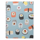 Search for sushi notebooks Japanese food
