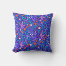 Search for blue orange floral pillows Leaves