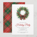 Search for watercolor christmas invitations Christmas open house