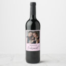Search for label pink invitations Typography