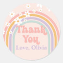 Search for pastel thank you stickers Boho