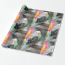 Search for parakeet wrapping paper Pet