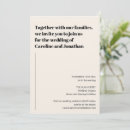 Search for off white wedding invitations Trendy
