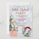 Search for white elephant invitations Festive