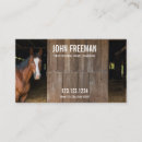 Search for farrier business cards Horse trainer