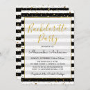 Search for black white bachelorette party invitations Stripe