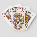 Search for mexican sugar skull playing cards Gothic