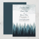 Search for outdoor save the dates Pine tree