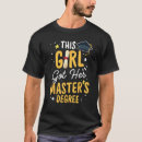 Recherche de masters degree tshirts Sa