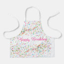 Search for confetti aprons Colourful
