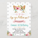 Recherche de de chat invitations Fête d'anniversaire du chat