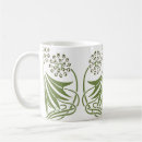 Search for branch with leaf and flower mugs Floral