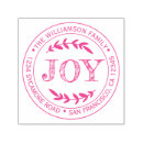 Search for happy new year rubber stamps Return address
