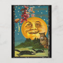 Search for vintage halloween greeting postcards Owl