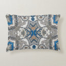 Search for blue tapestry pillows Damask