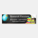 Search for vaccines bumper stickers Immunity
