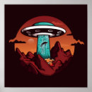 Search for alien abductions posters Ufo